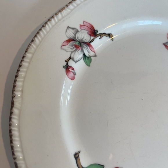 Homer Laughlin Dogwood Liberty Dessert/Bread & Butter Plates Set of 4 - Picture 6 of 15